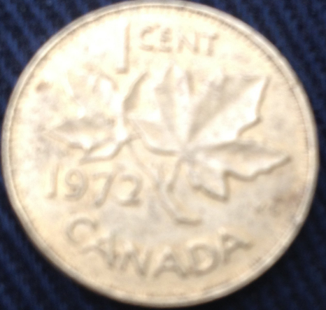1972-Brass-Yellow-One-Cent,-Pics-To-Follow