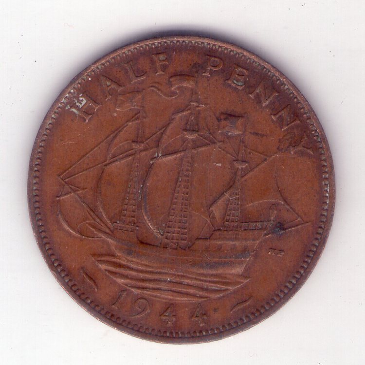 Uniface-1944-Halfpenny-Or-PMD?