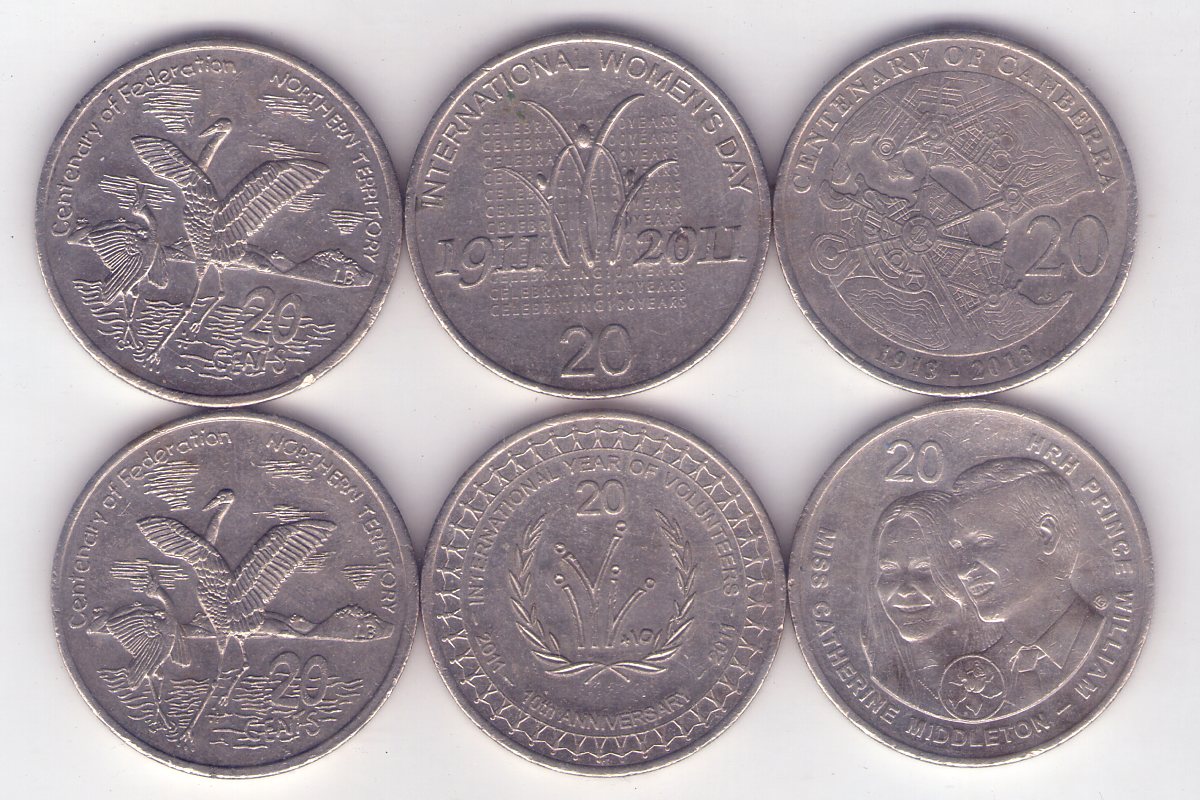 The-Big-Noodle:-Australian-20-Cent-Coins