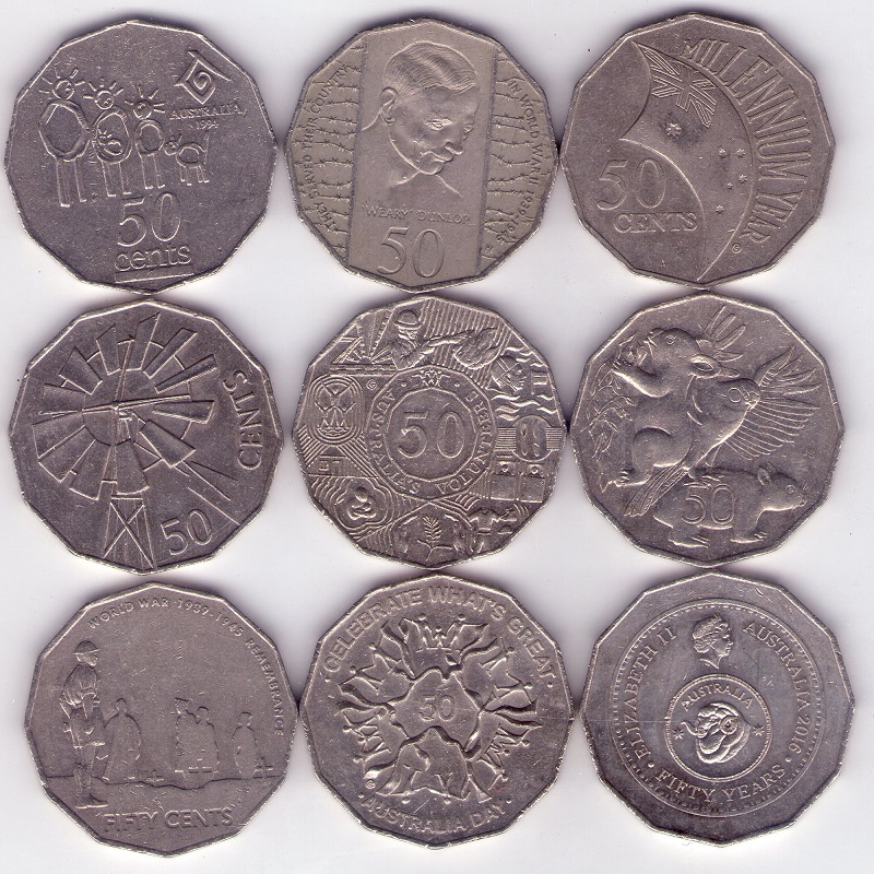 The-Big-Noodle:-Australian-50-Cent-Coins