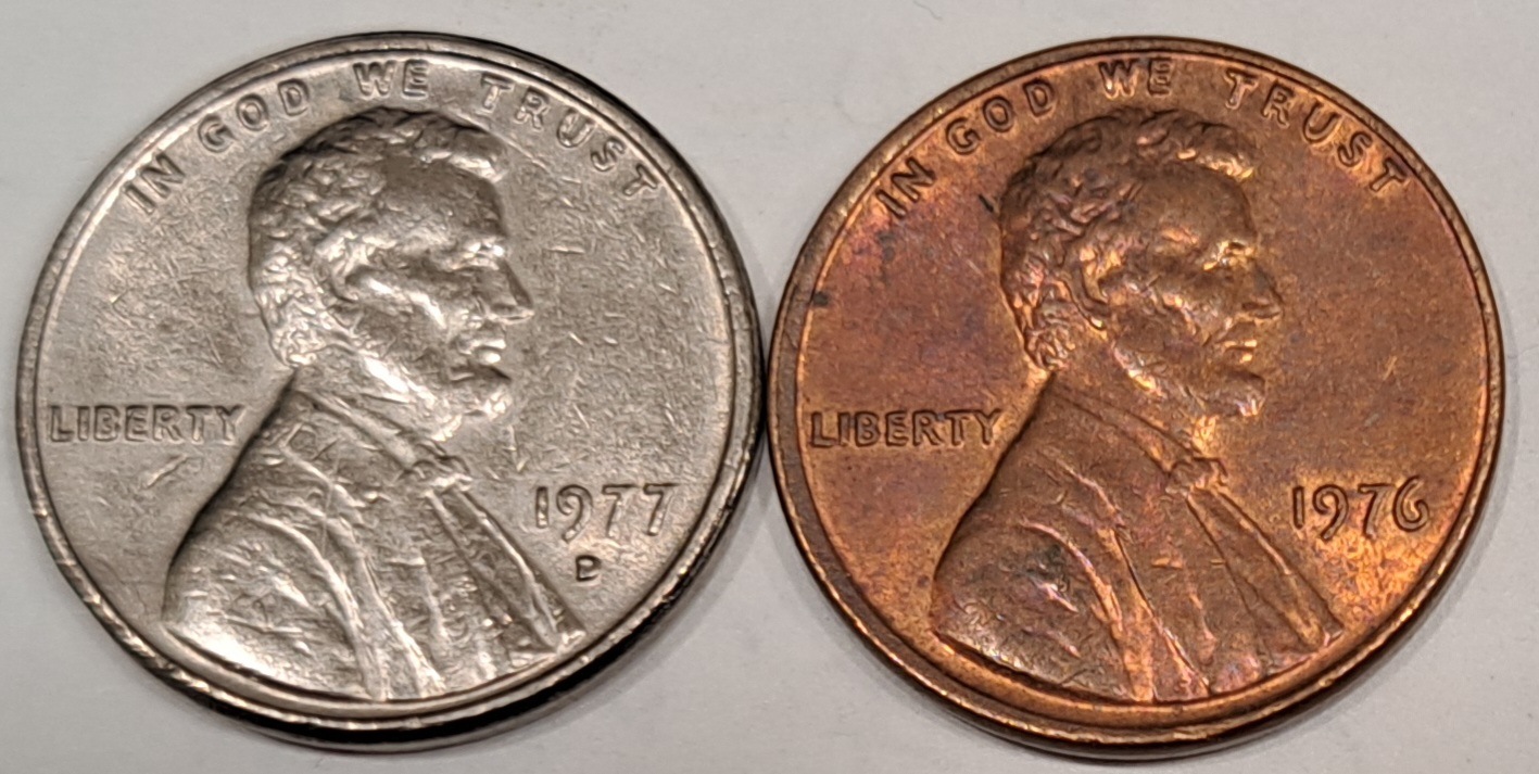1977-D-Lincoln-Cent-Silver-Plated