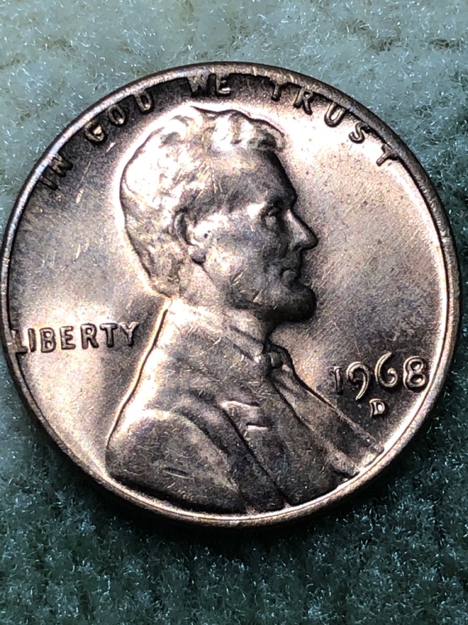1968-D-Penny-What's-The-Grade-I-Got-Two-Different-Color-Reds?