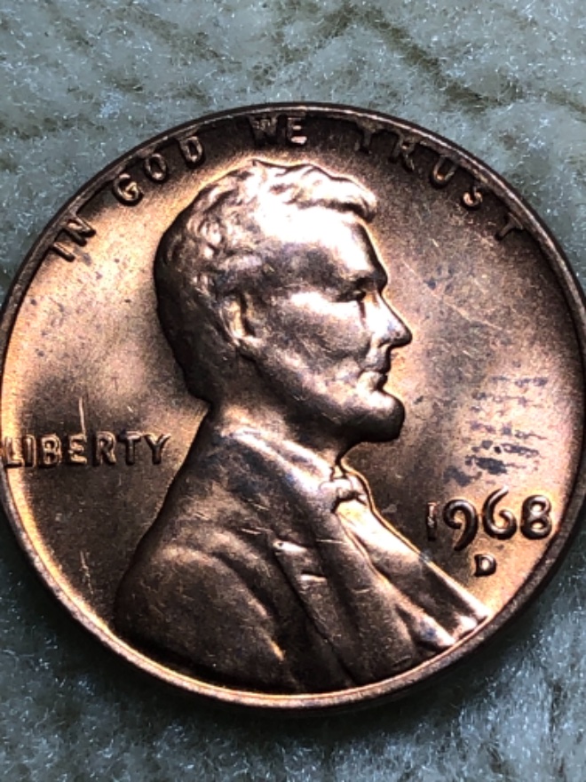 1968-D-Penny-What's-The-Grade-I-Got-Two-Different-Color-Reds?