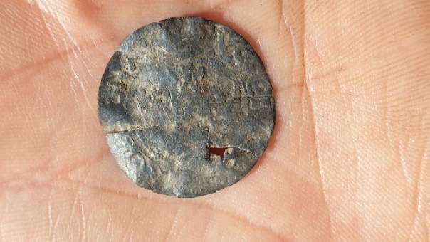 Coin-Damaged-And-Strong-PatinaId:-Republic-Of-Siena,-Parpagliola-Or-Fraction,-Late-15th/Early-16th