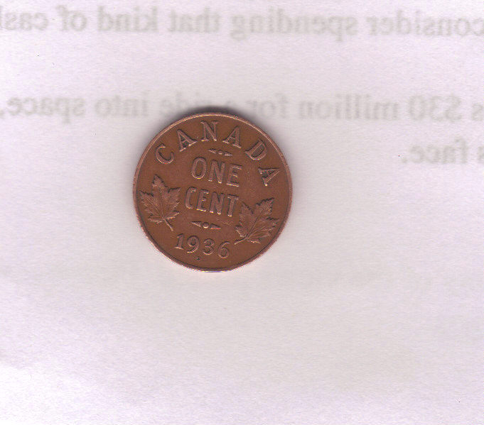 Canadian-1936-Dot-Penny