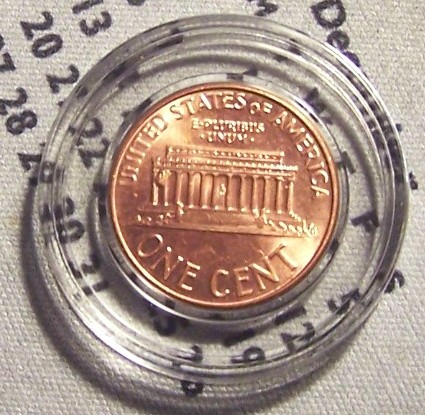 Hornets-Nest-Die-Chip-On-A-2007-Memorial-Cent!
