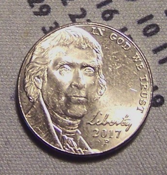 2017-P-Jefferson-Nickel,-Trail-Dies?-Or-What?