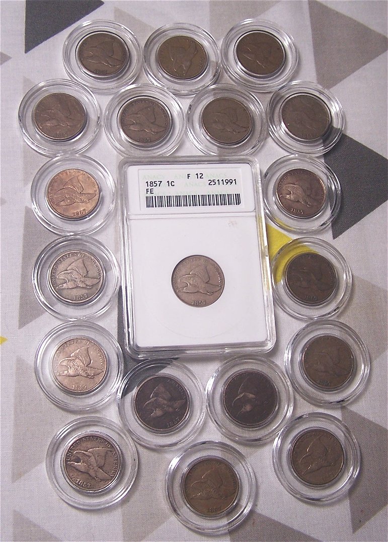 51-Days-Of-Flying-Eagle-And-Indian-Head-Cents!---Part-4!!