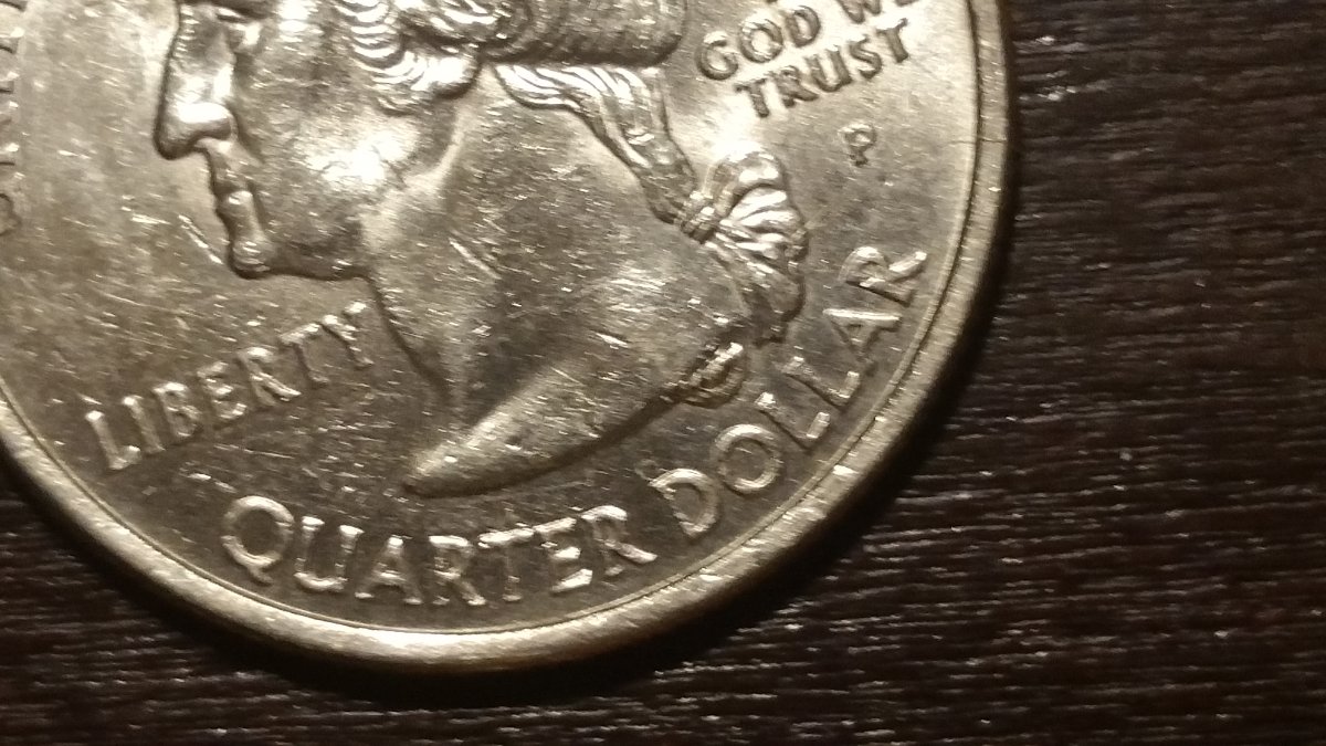 2005-State-Quarter-Interior-Die-Break-Over-Intials