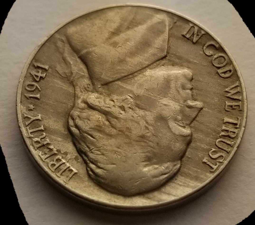 1941-Jefferson-Nickel-Lamination-Error.