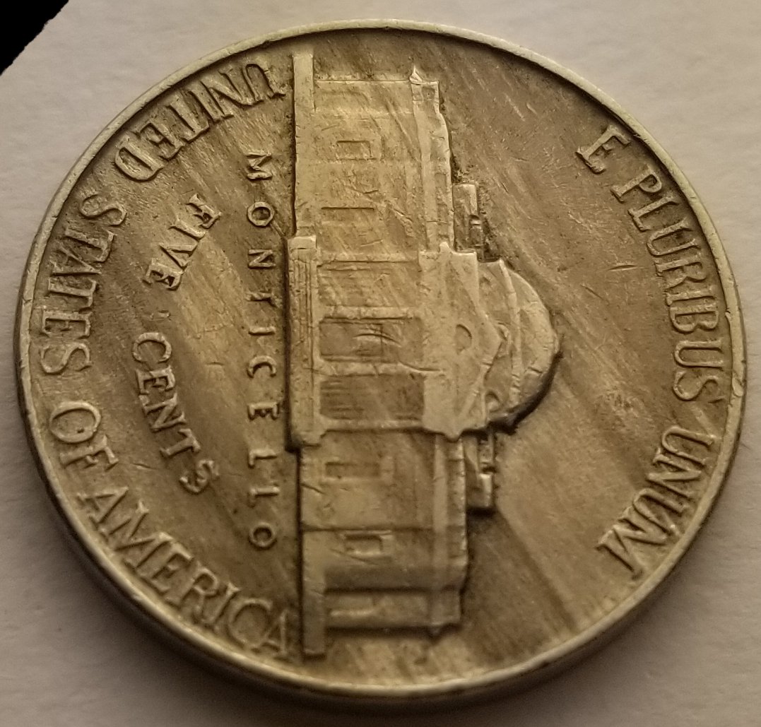 1941-Jefferson-Nickel-Lamination-Error.