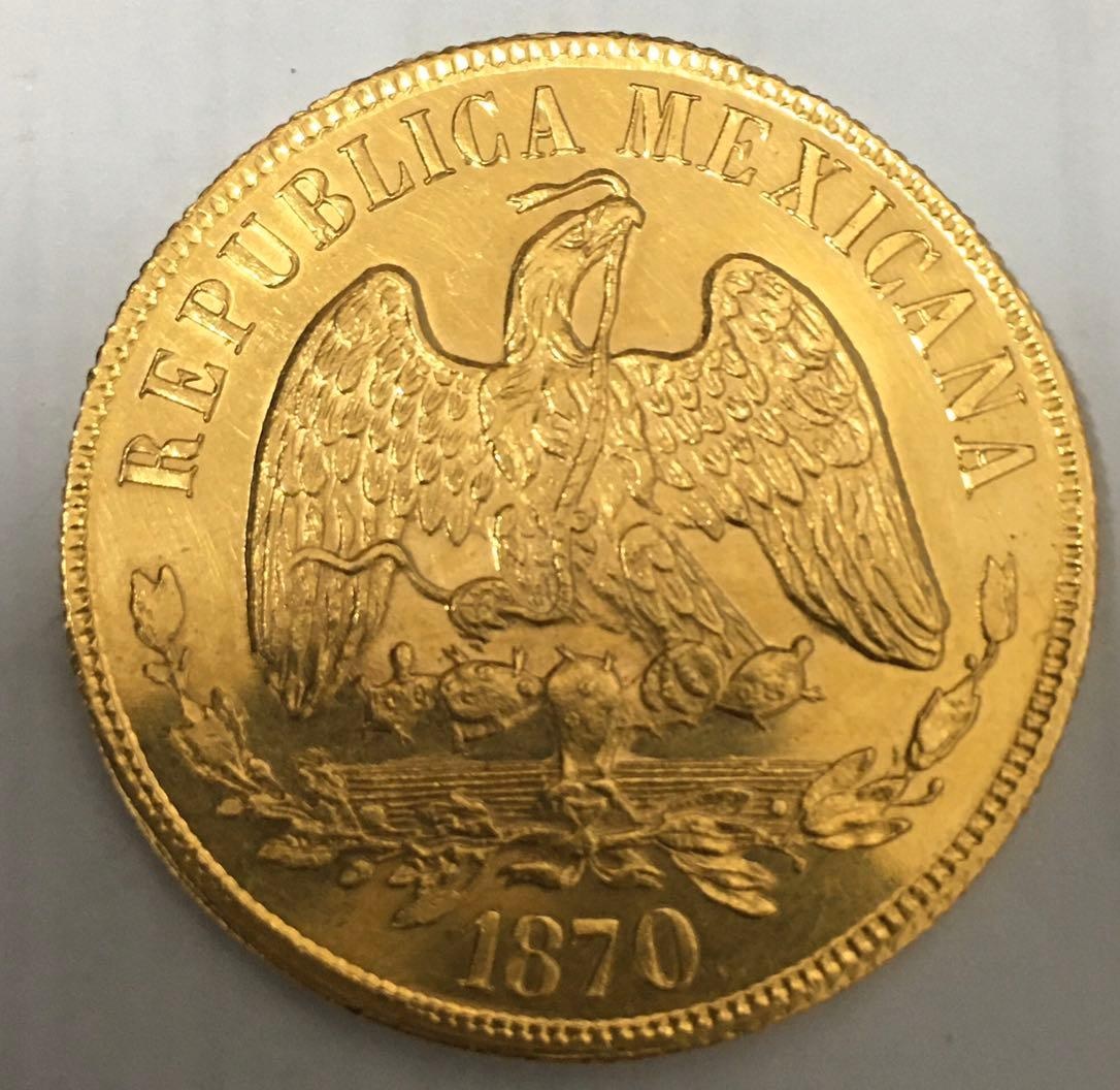 Mexico---1856-8e-&-1870-20-Pesos-Gold-Coin-Price-Advice