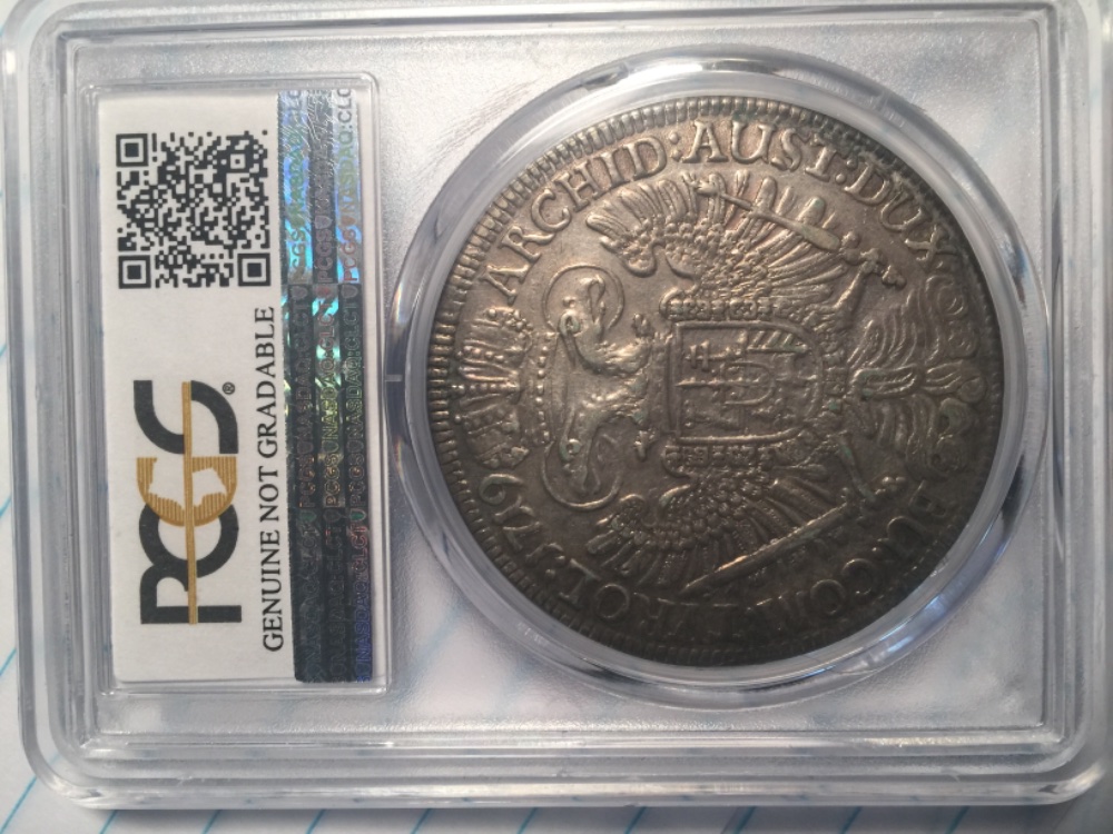1719-Charles-VI-Thaler-Mount-Removed?