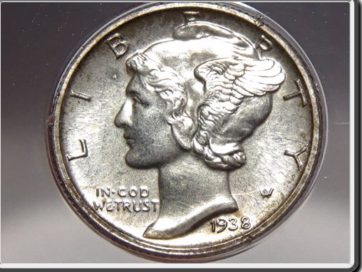 1938-Mercury-Dime-PF64-Rattler