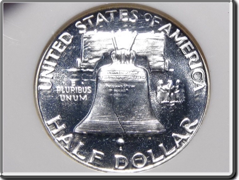 1955-Franklin-Half-Dollar-PF68