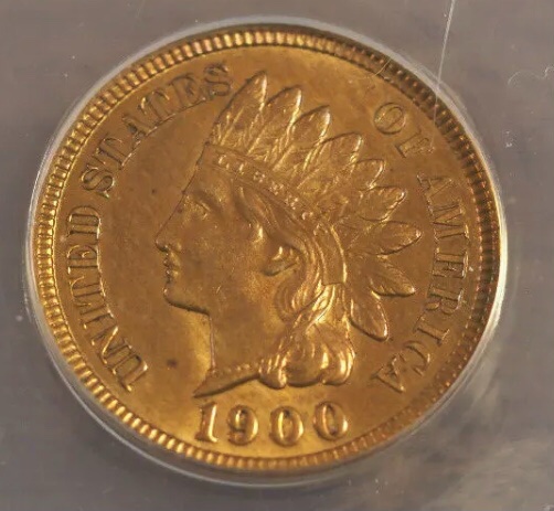 1900-Indian-Penny-MS-60-Details