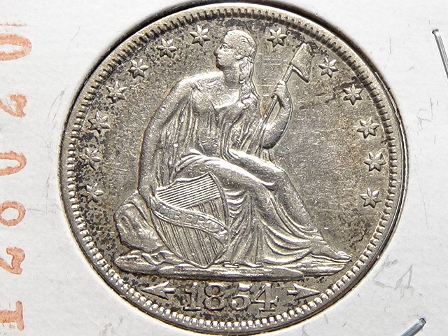 1854-Seated-Liberty-Half-Dollar