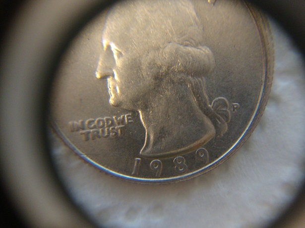 1989-P-Washington-Quarter-Proof?---Error?-No-Scratches-Bright-&-Shinny.