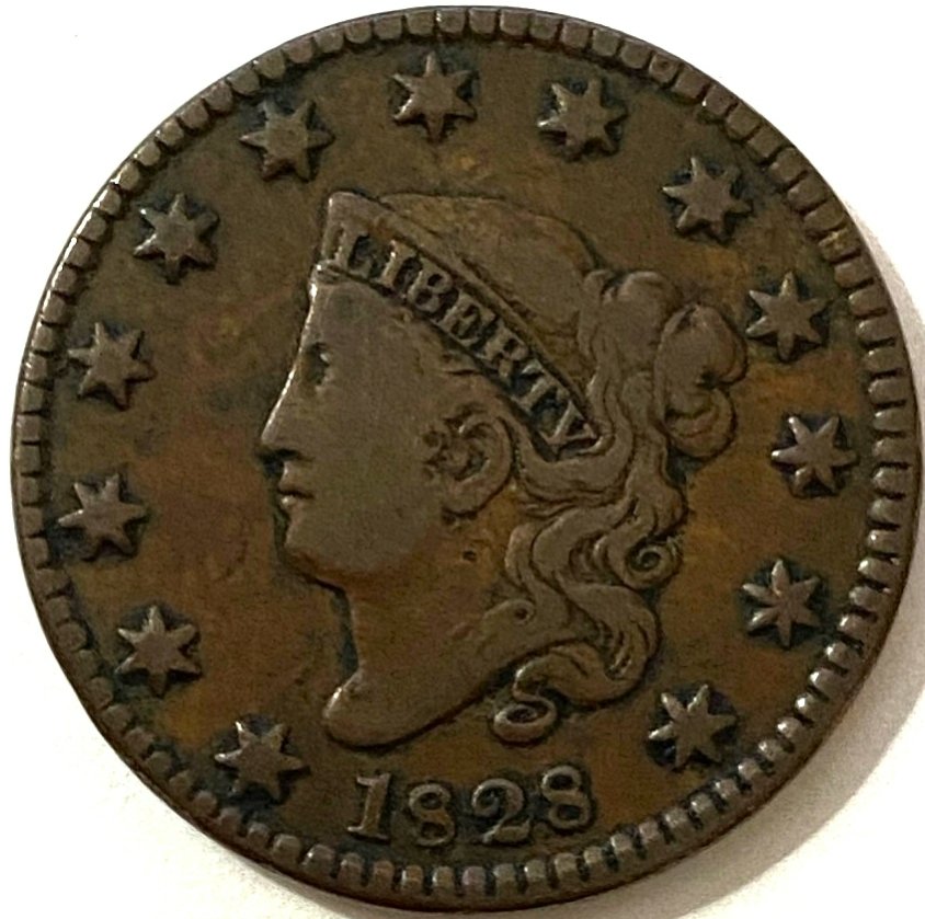 1828-Coronet-Head-Grade-Assistance