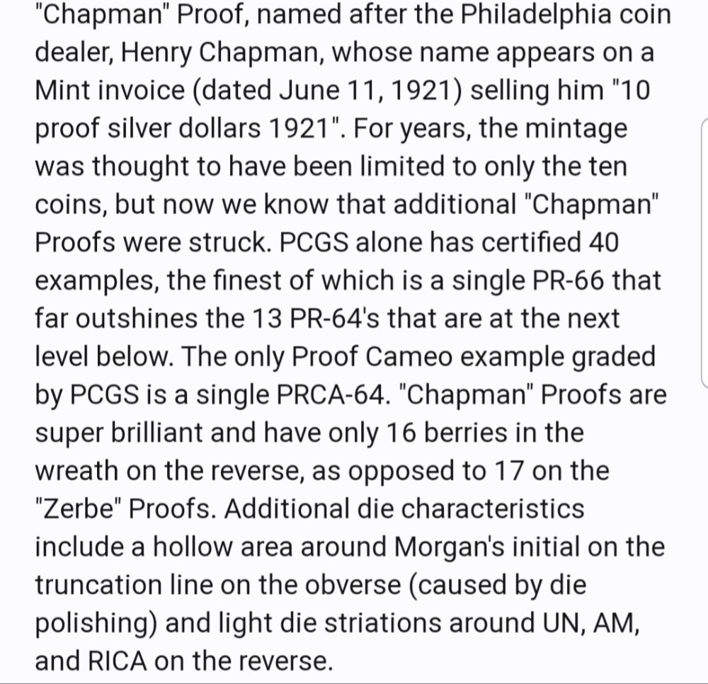 1921-P-Morgan-Silver-Dollar-Proof-Like-VAM-Chapman-Proof