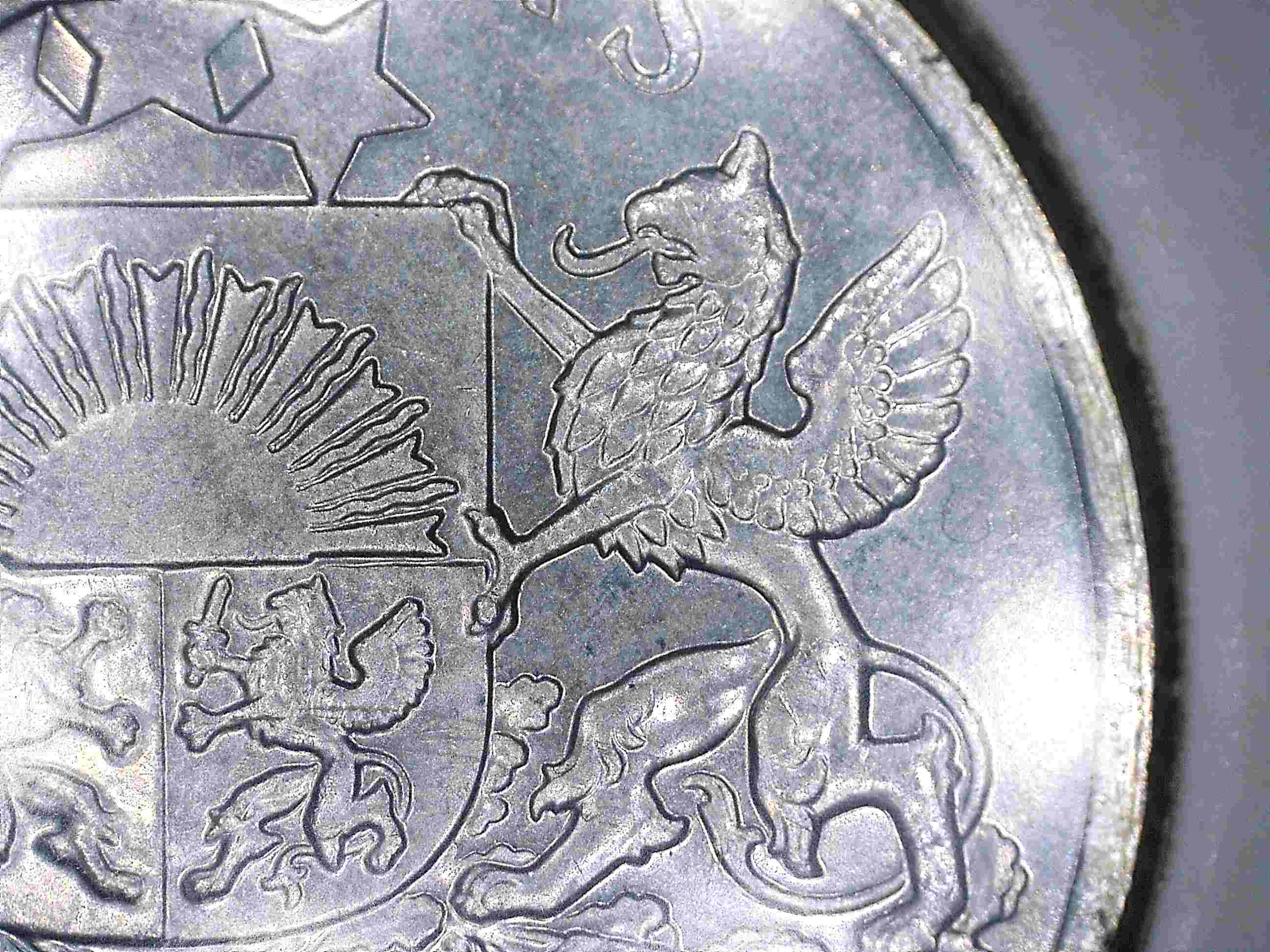 Latvia-1-Lats-2005-Rooster