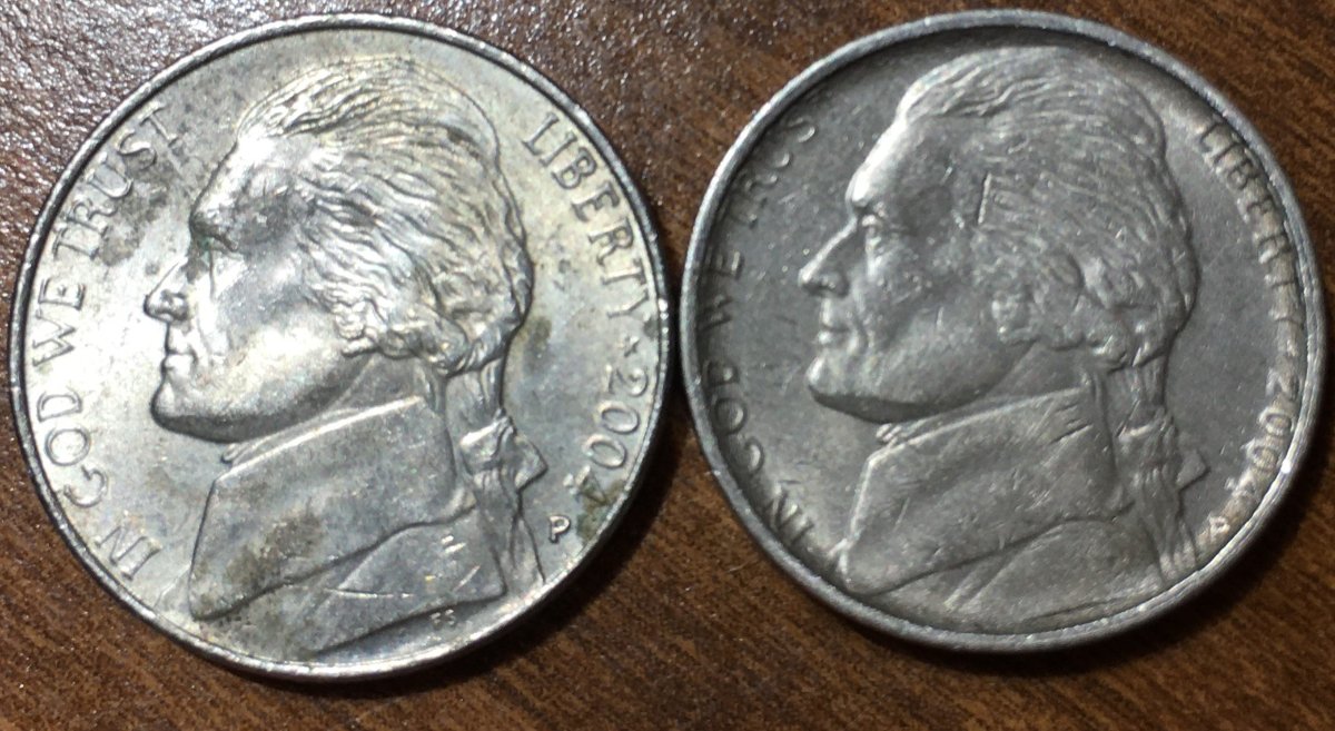 Smaller-Than-Normal-2004-P-Jefferson-Peace-Nickel-Is-This-An-Error-Coin?