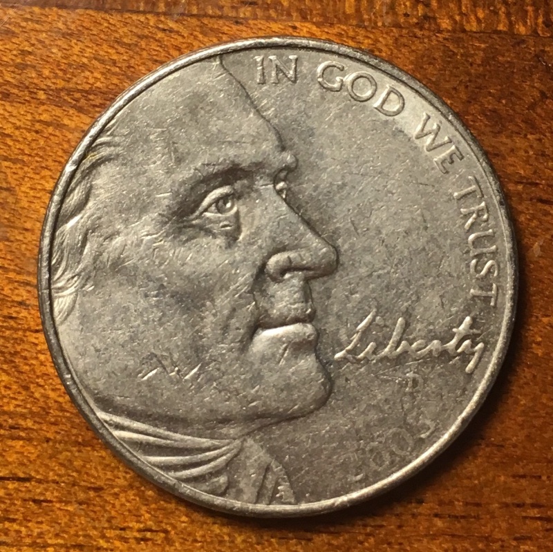 2005-D-Nickel,-Grease-Filled-Or-Just-Uneven-Wear?