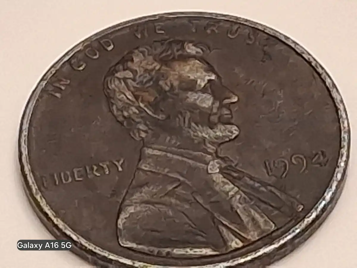 1994-Lincoln-Cent-Error-Wrong-Planchet-Wrong-Metal-Weighs-2.54-Grams-Magnet-Doesn't-Stick-Patena-Is