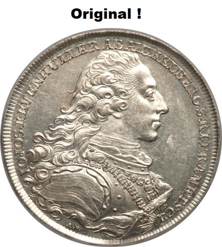 1-Thaler-1771----Johann-Joseph-,-Khevenhuller-Metsch-,-Mintage-200