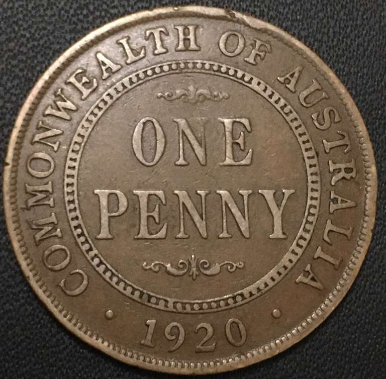 1920-Penny-London-Or-Indian-Die