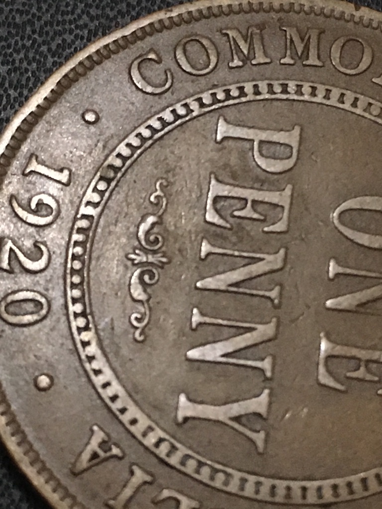 1920-Penny-London-Or-Indian-Die