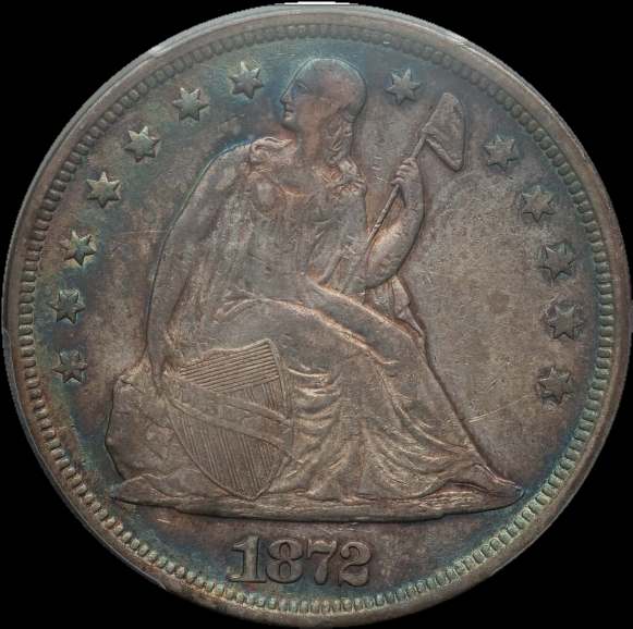 1872-Seated-Liberty-Dollar-For-Grading