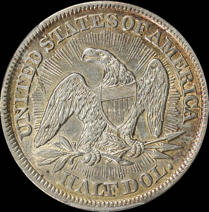 1853-Seated-Half-For-Grading