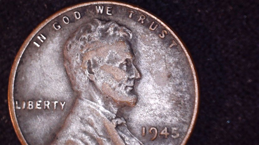 Just-Found-A-1945-Steel-Penny-2.8-Gr,-Is-This-Possible?-I'm�-Out