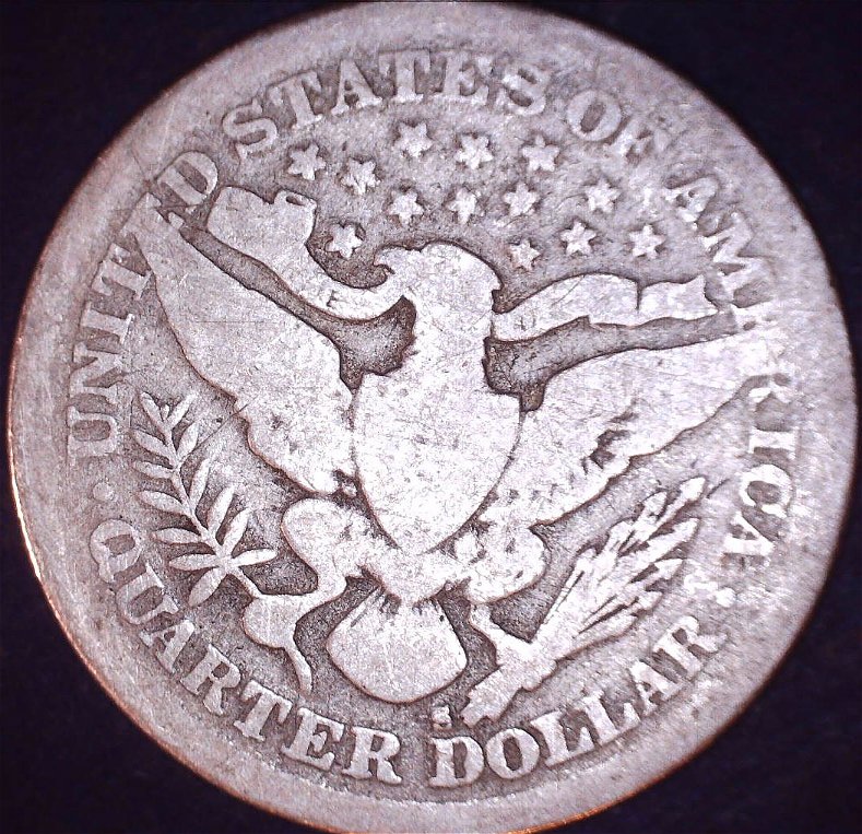 1897-S-Barber-Quarter--Looks-Like-S/S-Or-S/D--Help