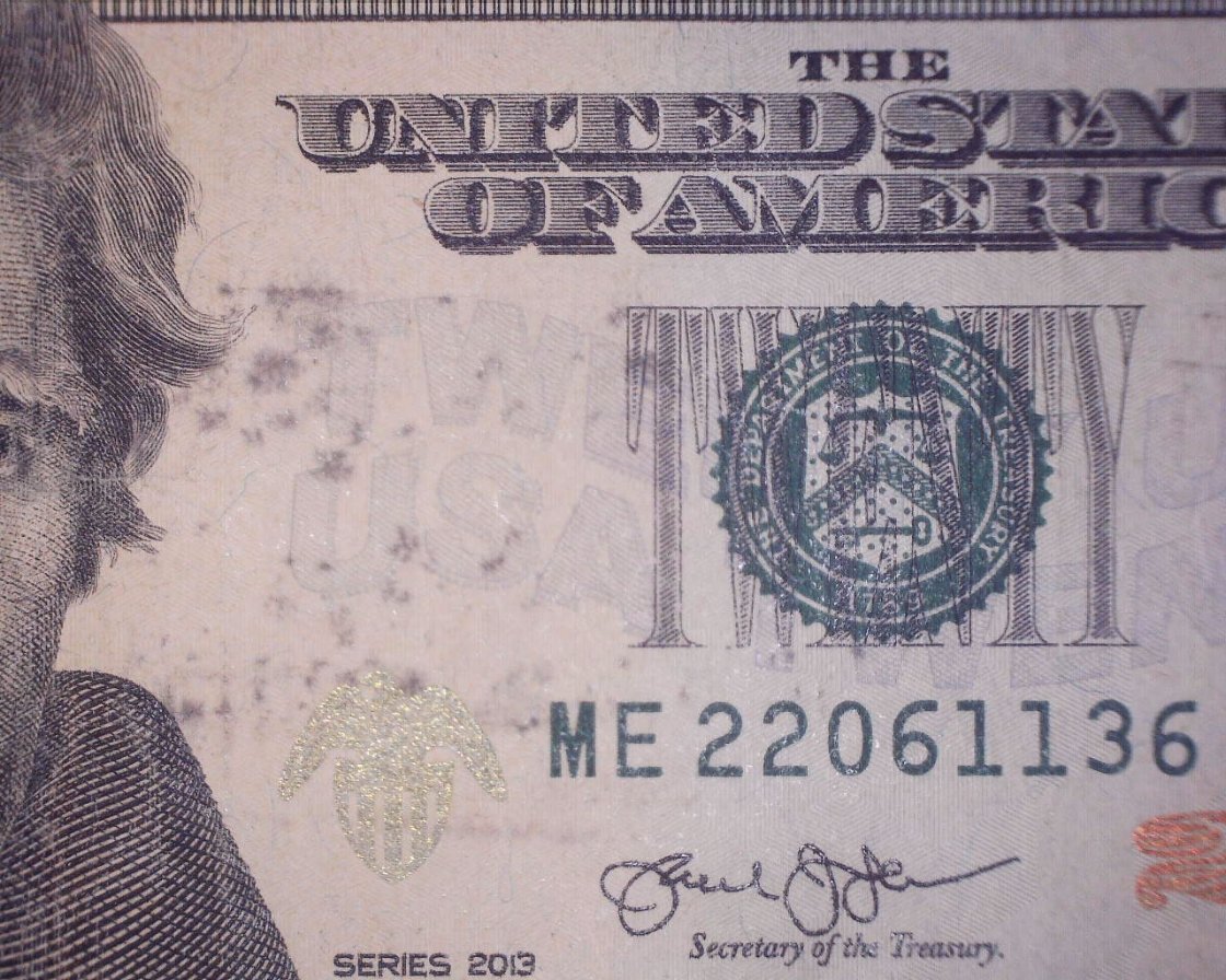 2013-$20----Please-Advise-If-This-Is-Mint-Ink-Error