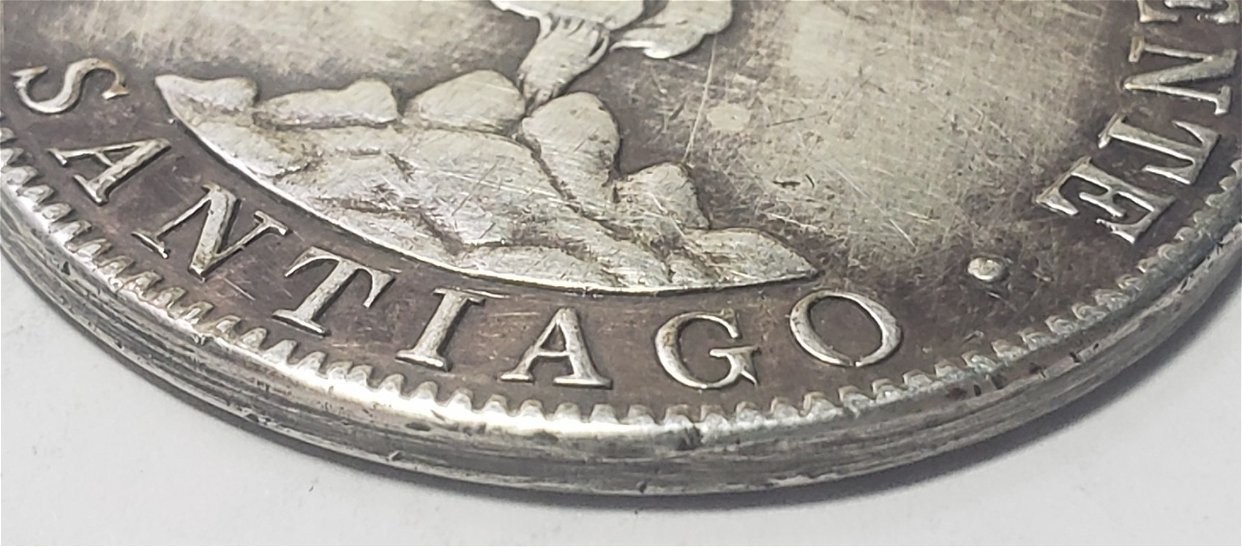 I-Picked-Up-1817-Union-Fuerza-Chile-Independence-Santiago-Coin--Poss-Counterfit-Help