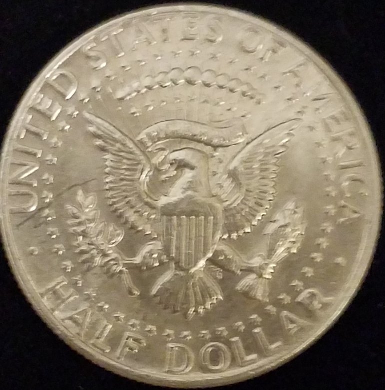 1974-P-Kennedy-Half-Dollar-Collar,-DDD-Or-Finger?-1983-P-Kennedy--Clash