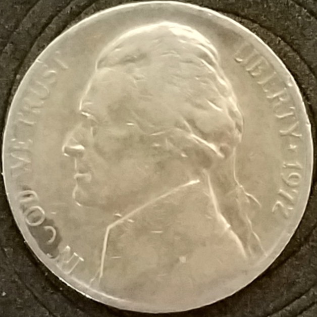 1972-Jefferson-Nickel-Weight-4.6-And-20.51-X-1.39