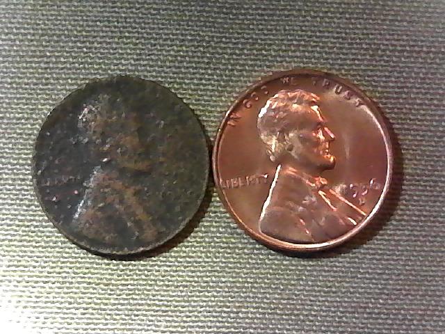 1950-D-Penny-Struck-On-A-Dime.-2.1-Grams