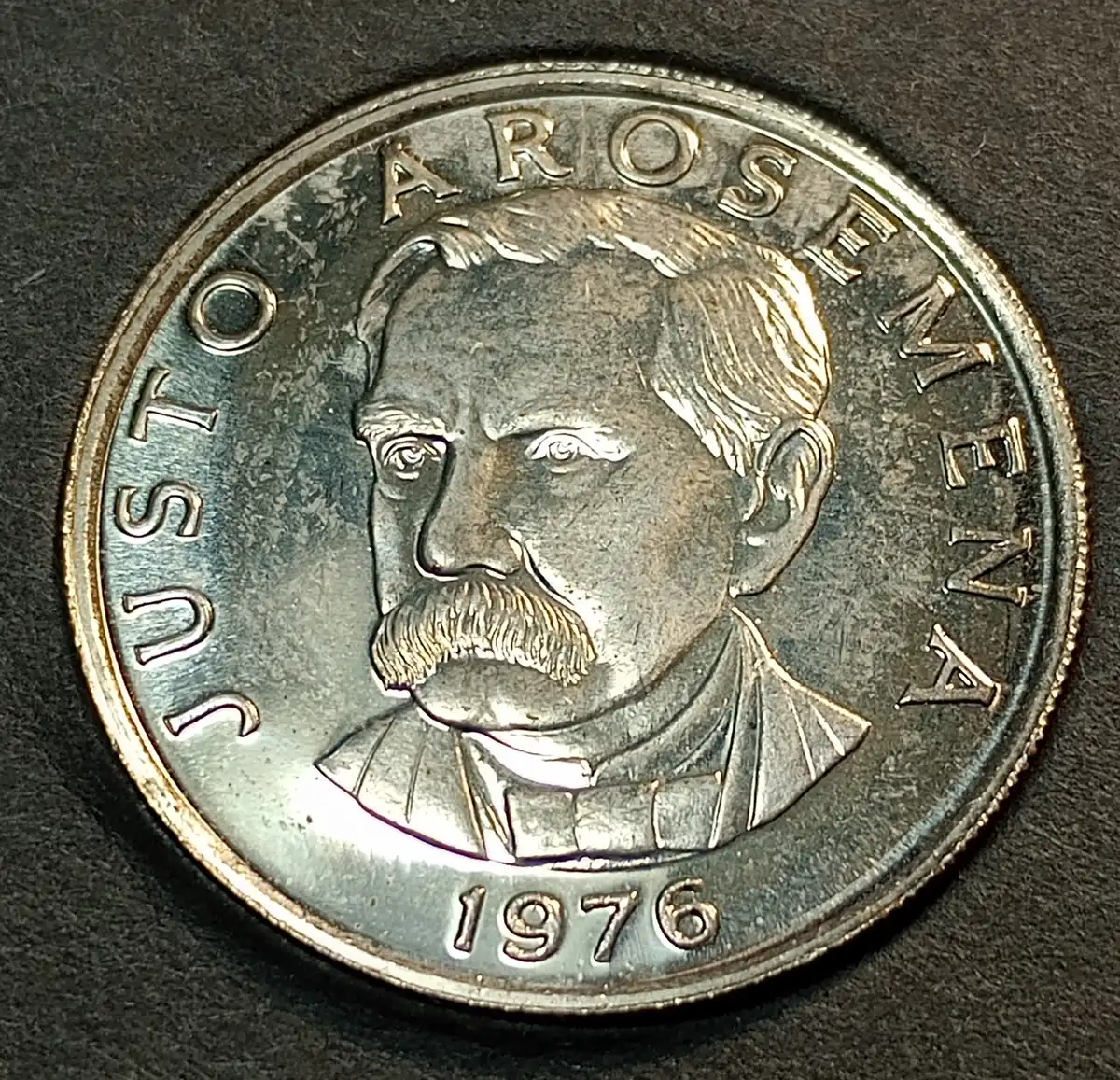 1976-Panama-Dual-Cu-Ni-Mule-&-25-Centesimo-W/-Collar-Clash-&-Ffd-Proof-Error-Set