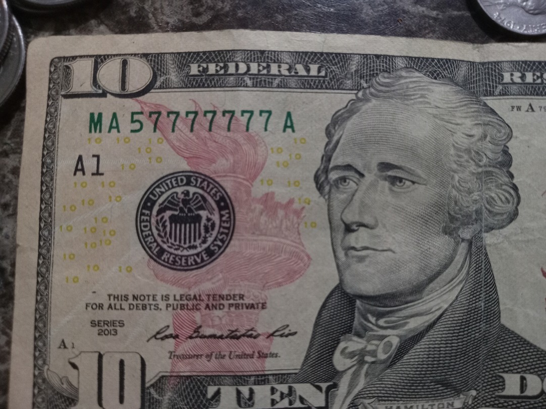 Rare-10$-Serial-Number