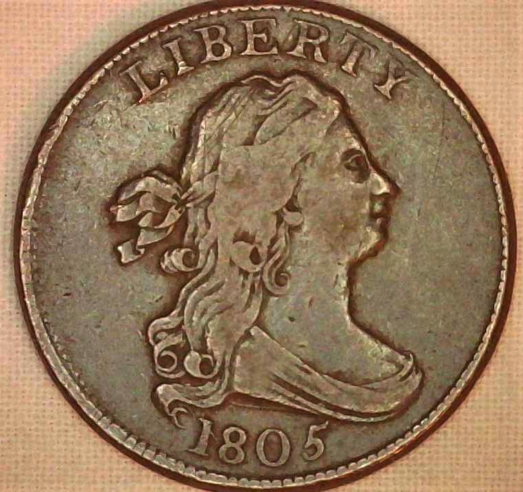 1805-1/2-Cent-Variety-Confirm-&-Grade-Please