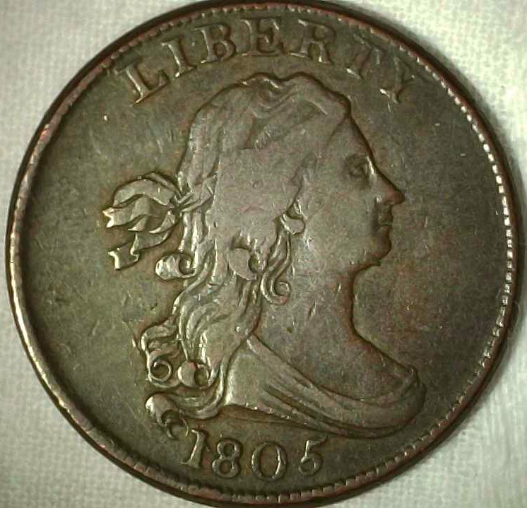 1805-1/2-Cent-Variety-Confirm-&-Grade-Please
