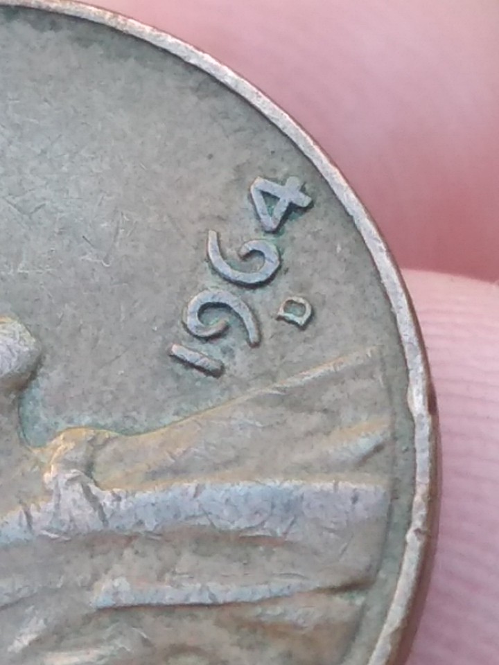 1964-D-Penny-With-Doubling-On-The-N-In-United-And-The-9-In-The-Date?-Help