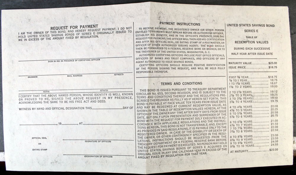 Found-Several-War-Savings-Bonds