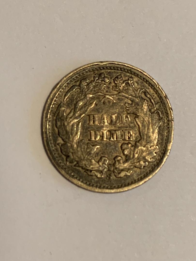 Good-Day.-1869-S-Half-Dime.-Everyone-Please-Comment.