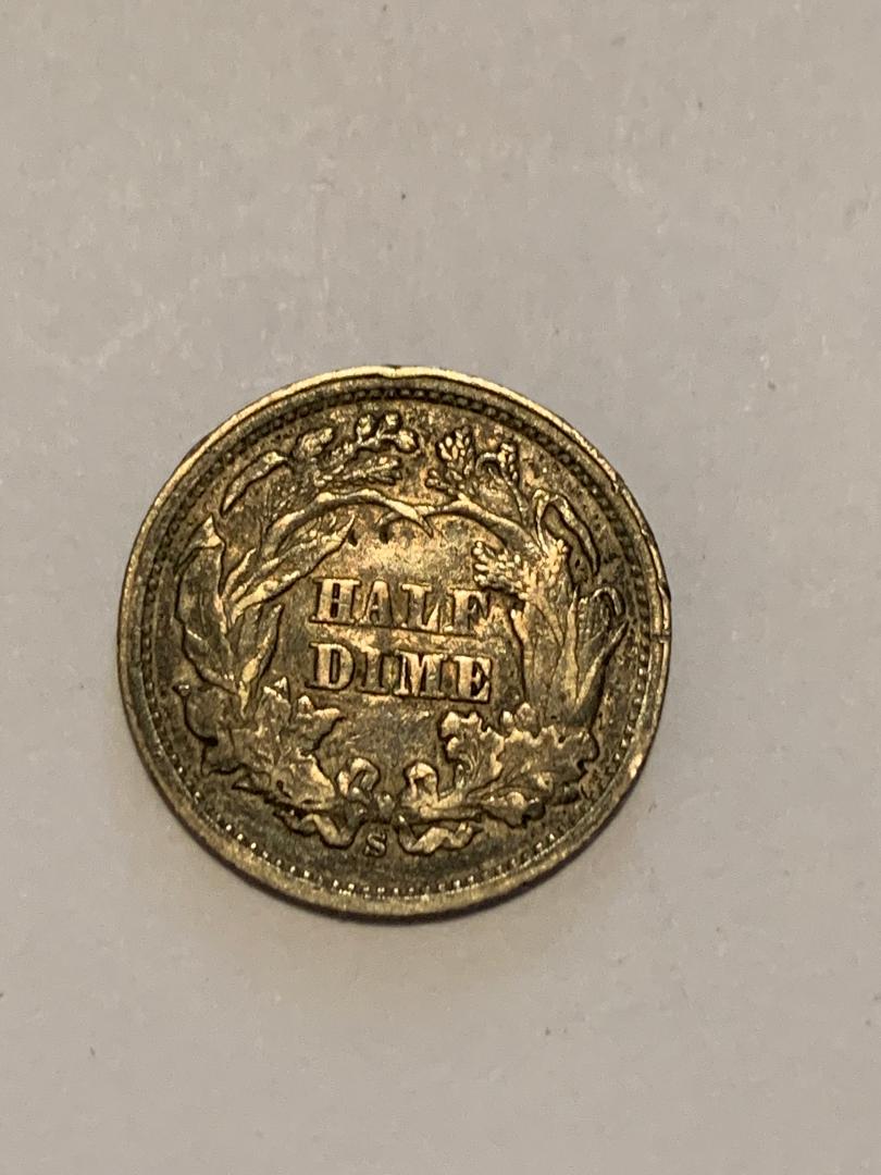 Good-Day.-1869-S-Half-Dime.-Everyone-Please-Comment.