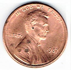 1987-Lincolin-Cent-Die-Strike-On-Reverse?