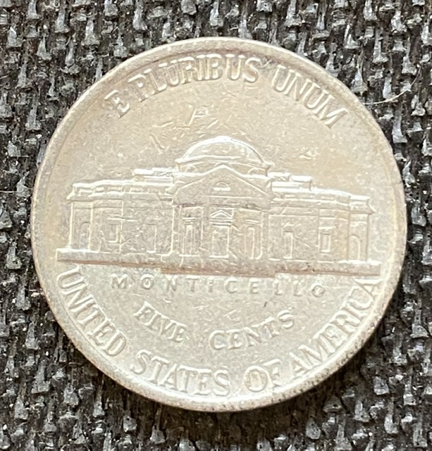 1983-P-Jefferson-Nickel---Wrong-Planchet-And-Misaligned-Die?